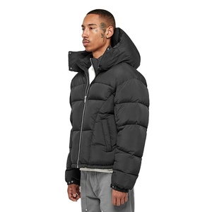 Chaqueta de Invierno Acolchada para Hombre, Personalizada OEM, Cuello Alto, Impermeable, Duradera, de Alta Calidad - Product Image 3