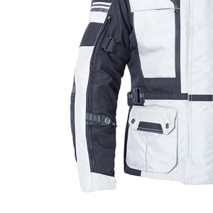 Chaqueta de Motocicleta para Hombre, Impermeable, Cortavientos, Transpirable, con Exterior de Nailon y PU, Cuello Alto, Corte Regular, para Primavera, Otoño e Invierno - Product Image 5