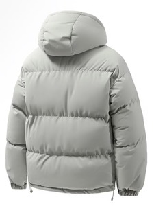 Custom Made Winter Women's Solid <b>Puffer</b> <b>Jackets</b> with Logo Design Thick Warm Short <b>Crop</b> Coats Quilted Nylon Full Sleeve Regular - Product Image 4