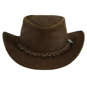 GENERSA SPORTS Cowboy <b>Hat</b> Unisex Beaded <b>Band</b> Mesh Ventilation Light Brown Casual Outdoor Four Seasons Adult Adjustable Polyester - Product Image 5