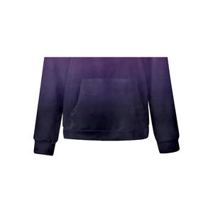 Vestido Sudadera Casual de Invierno para Mujer, Personalizado, de Algodón/Fibra de Bambú, Ecológico, Transpirable, Resistente al Viento, con Estampado en Relieve, Talla Grande - Product Image 3