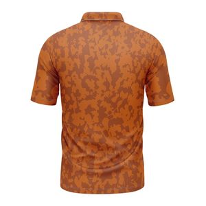 Camiseta de Golf Sublimada Vintage con Nombre/Número de Equipo Personalizado, MOQ Bajo, Manga Corta, Transpirable, Poliéster, Jersey 4-Way - Product Image 6