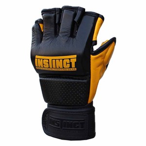 Gants de MMA légers à paume ouverte de haute qualité avec support de poignet en velcro pour la protection des adultes - Product Image 2