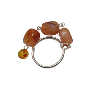 Llavero de cristal de alta calidad, llavero de ámbar rojo cornalina en forma de cubo, llavero de piedra natural, regalos para mujeres, venta al por mayor. - Product Image 6