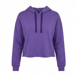 Sudadera con Capucha para Mujer, Manga Larga, Estilo Urbano, Color Liso Personalizable, Ropa de Invierno - Product Image 1
