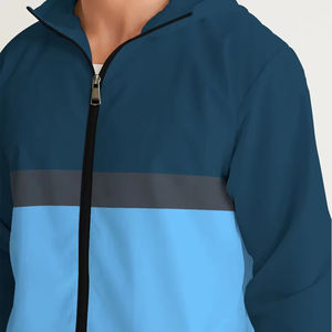 Chaqueta Cortavientos Personalizada 2026 con Logotipo Propio, Impresión DTG, Lona Impermeable para Exteriores, Sublimación, Reversible, Estilo Urbano para Hombre - Product Image 5
