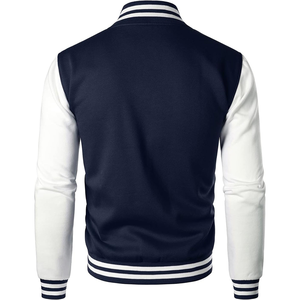 Hot Selling Custom Cool Style Winter Varsity <b>Jackets</b> Baseball Bomber <b>Leather</b> Varsity <b>Jackets</b> for <b>Men</b> - Product Image 2