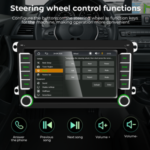 Lecteur multimédia MP5 radio 7 pouces haut de gamme pour VW POLO GOLF 5 6 Plus PASSAT JETTA TIGUAN TOURAN Android Car Play - Product Image 5
