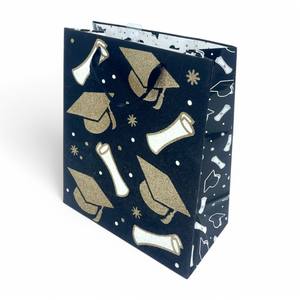 Intbox ถุงของขวัญสำหรับจบการศึกษาเป็นมิตรกับสิ่งแวดล้อมฝากระป๋องด้วยความร้อนดีไซน์ทันสมัยนำกลับมาใช้ใหม่ได้ฝาทองแวววาว - Product Image 1