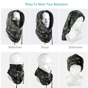 Nouveau design, cagoule de cyclisme la plus vendue, logo personnalisé, masque intégral pour le ski, masque facial pour l'été et l'hiver, en polyester pour hommes et femmes - Product Image 3
