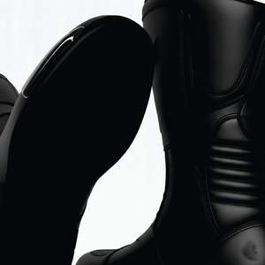 Chaussures de moto sur mesure pour adulte, en cuir véritable rouge, hauteur de la cheville, confortables - Product Image 3