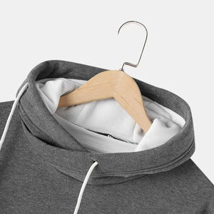 Sweat-shirts à capuche pour hommes personnalisés et design de couleur 100% coton polaire tissu chaud sweat-shirts d'hiver vêtements décontractés tendance - Product Image 3