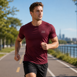 Camiseta Deportiva para Hombre con Tela Elástica en Cuatro Direcciones, Impresión Personalizada Disponible para Pedidos al por Mayor de Ropa Deportiva - Product Image 4