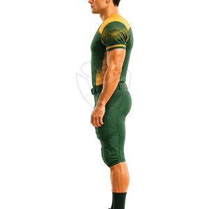 American Football Uniform Quick Dry <b>Athletic</b> Jersey with Durable Football Pants for Outdoor Sports Training and Tournament Games - Product Image 6