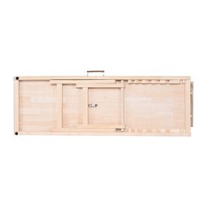 Rampe pliante en bois réglable de 47,2 pouces pour chiens et chats de petite et grande taille, compatible avec les lits et accessoires pour animaux - Product Image 3