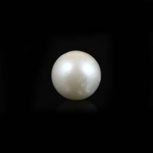 Perle naturelle certifiée 9,65 carats, pierre précieuse en vrac pour bijoux fins - Product Image 1