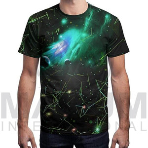 T-shirt décontracté uni à manches courtes de qualité supérieure pour hommes – Vente en gros - Product Image 6