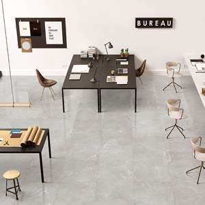 Azulejos de Porcelana Brillante Modernos para Piso, 600x1200mm, Textura Imitación Piedra, Antideslizantes, para Interiores, Hogar, Oficina, Baño, Uso en Centros Comerciales - Product Image 1