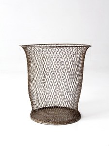 Premium Metal Dustbin Rust Resistant Waste <b>Basket</b> for Hotel <b>Bathroom</b> - Product Image 3