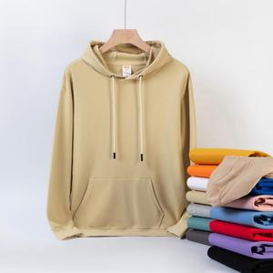 Heavyweight 280 Gsm Men's Pullover Hooded Hoodie Custom Logo Embroidery Unisex European Size Track Suit Top - Product Image 1