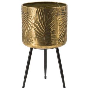 Macetas y jardineras de hierro al por mayor con recubrimiento de polvo dorado, elegantes, duraderas, con estilo y de alta demanda. - Product Image 3