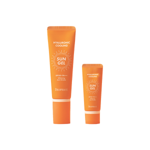 Edizione speciale SPF 50 + PA ++++ Gel solare rinfrescante 50g + 20g ialuronico crema viso e lozione - Product Image 1