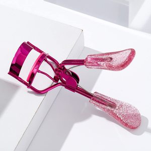 Professional Lash Curler with Ergonomic Handle Soft Silicone Cushion <b>Pad</b> Heavy Duty Stainless Steel Body for Gentle Curling - Product Image 1