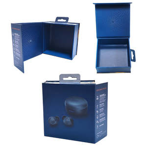 Caja de Auriculares Personalizada al por Mayor, Caja Ecológica con Tapa y Base, Caja de Regalo para Productos Electrónicos - Product Image 1