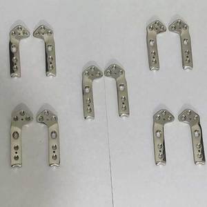 Plaques orthopédiques vétérinaires à verrouillage TPLO 35 mm de longueur 60 mm droite et gauche en acier inoxydable, lot de 10 implants réutilisables pour chien - Product Image 2