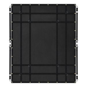 Rete da carico resistente 72 x 57 pollici per pianale camion, 4 cinghie regolabili, moschettoni, ganci rivestiti in gomma, accessorio chiave per il controllo del carico - Product Image 1