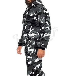 Survêtements hommes ensemble vêtements de sport vêtements d'entraînement été personnalisé football joggeurs 100% coton survêtement homme - Product Image 3