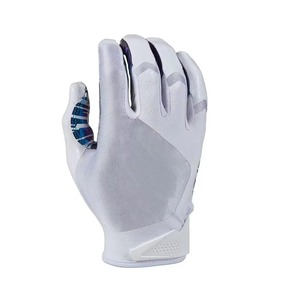 Gants de football américain (pour receveur) de qualité supérieure, très tendance, respirants, légers, à doigts complets, antidérapants, avec fermeture auto-agrippante réglable - Product Image 1