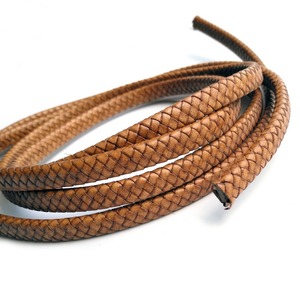 Custom Color Natural Cow Buffalo <b>Leather</b> Cord Custom Length Durable Eco Friendly <b>Leather</b> Thick Treads For <b>Bracelet</b> Necklace Make - Product Image 4