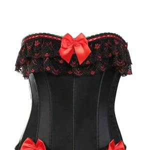 High Quality Jet Black Women's Corset Zipper Design Custom Logo OEM Service Breathable Neoprene Quick Dry Firm Control Seamless - Product Image 4