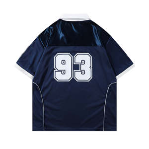 Camiseta Deportiva de Malla Transpirable de Poliéster para Hombre, de Alta Calidad, al por Mayor, para Fútbol - Product Image 4