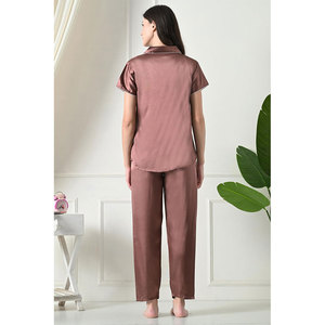 Elegante Pijama Cómodo para Mujer, Traje de Dormir Duradero con Costuras Impecables - Product Image 2