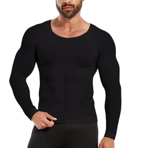 Lightweight Stretch Mens Long Sleeve Compression <b>Shirt</b> Customizable Athletic Wear For Teams And Fitness Clubs - Product Image 1