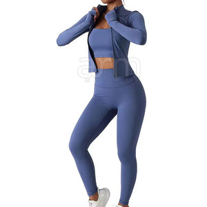Vêtements de sport pour femmes, ensembles de yoga 3 pièces, nouveau style, ensembles de yoga décontractés pour femmes, ensembles de yoga surdimensionnés - Product Image 6