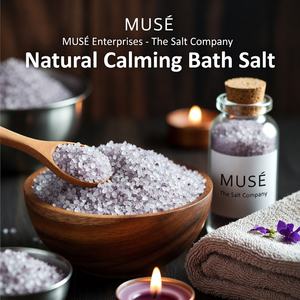 Pétales de rose sculptés naturels apaisants et écologiques infusés au sel de l'Himalaya, huiles essentielles, pour un soulagement moderne du stress et un spa relaxant à domicile - Product Image 5