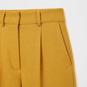 Pantalon décontracté pour femme, coupe droite confortable, taille haute, élégant et décontracté pour le quotidien - Product Image 2