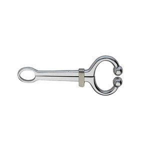 Pince de maintien de taureau en acier inoxydable, outil vétérinaire de contention du bétail, équipement d'élevage durable pour la manipulation du bétail - Product Image 2