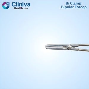 Pince bipolaire Cliniva Bi Clamp, instruments chirurgicaux réutilisables de haute qualité, certifiés CE Classe II pour la chirurgie générale - Product Image 3