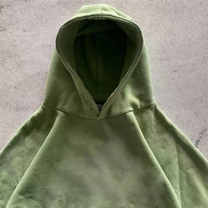 Novedad: Sudaderas con Capucha para Hombre, Logotipo Personalizado, Transpirables, Mezcla de Algodón Básico de Alta Calidad, Servicio OEM, Sudaderas Personalizadas para Hombre - Product Image 5