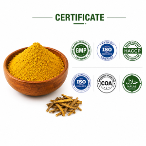 97% Clorhidrato de Berberina en Polvo, Extracto Herbal para la Salud de Adultos, No Apto para Mujeres Embarazadas, Proveedor OEM a Granel - Product Image 4
