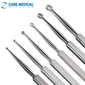 ชุดเครื่องมือแพทย์สำหรับหู คอ จมูก ยี่ห้อ Debonairii ผลิตในประเทศปากีสถาน ประกอบด้วยเครื่องมือขูดหูแบบปลายทู่ ทำจากเหล็กกล้าไร้สนิม พร้อมบริการสกรีนโลโก้ตามสั่ง - Product Image 6