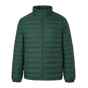 Custom Mens Puffer Jacket With Pockets Winter Warm Padded Coat Windproof Streetwear Wholesale OEM Manufacturer - Product Image 4