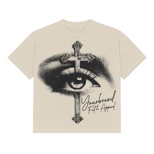 Camisetas de Hombre de Primera Calidad, Totalmente Personalizadas, 2026, 100% Algodón, Cuello Redondo, Corte Holgado, Precios al por Mayor - Product Image 2