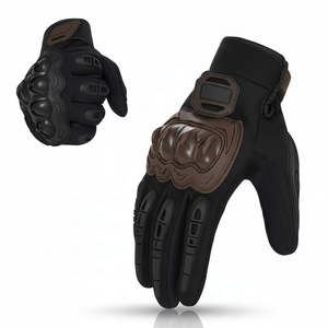 Unisex Motorbike Gloves Comfortable Anti <b>Slip</b> Durable Riding Gloves Made By Namissm Interprize - Product Image 4