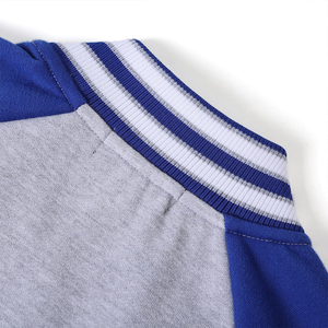 Veste universitaire unisexe Zeta Grey Blue Satin pour sororités et fraternités, avec broderie chenille pour femme, doublure personnalisée et logo lettres grecques - Product Image 3