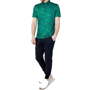 เสื้อโปโลผู้ชายทันสมัย ทรงพอดีตัว เนื้อผ้าระบายอากาศดี ดีไซน์ทันสมัยเพื่อสไตล์ลำลองที่ดูดีในทุกๆ วัน - Product Image 1